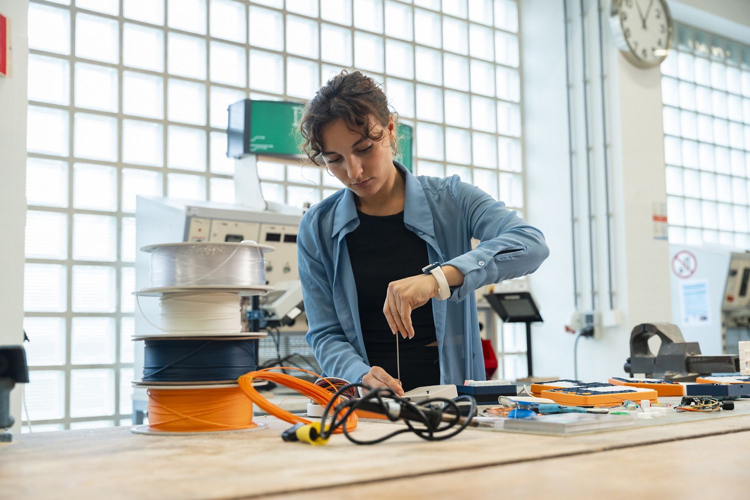 Alessandra Galli working on OnCue